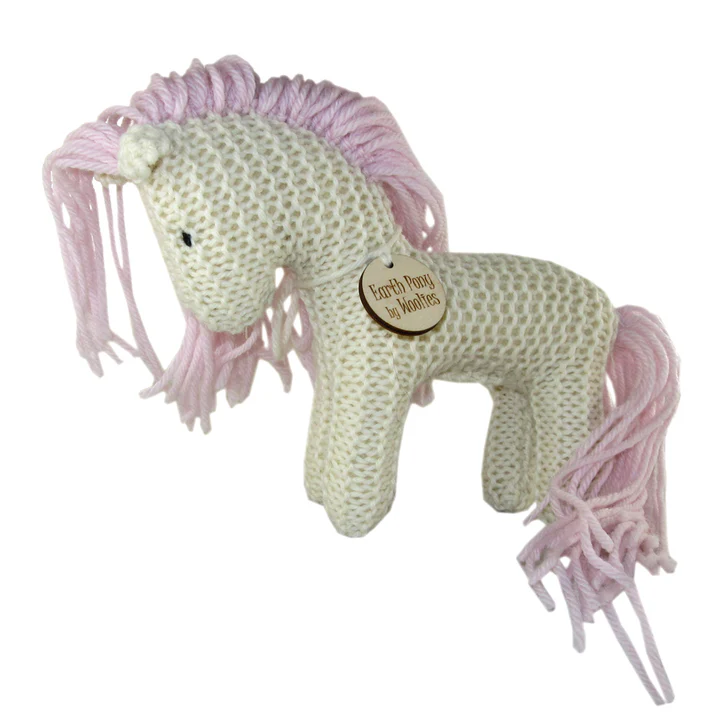 Handcrafted Pastel Earth Pony Plush Toy - Image 3